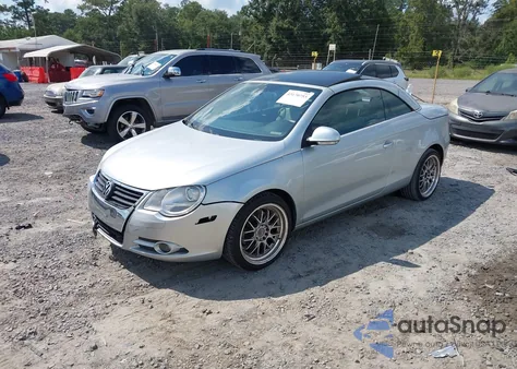 2008 Volkswagen Eos Komfort из США, поврежденный, VIN WVWBA71F08V017039